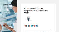 Desktop Screenshot of pharmaceutical-sales-jobs.intellego-publishing.com