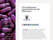 Tablet Screenshot of pharmacist-jobs.intellego-publishing.com