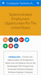 Mobile Screenshot of computer-systems-analyst-jobs.intellego-publishing.com
