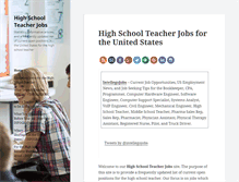 Tablet Screenshot of high-school-teacher-jobs.intellego-publishing.com