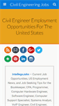 Mobile Screenshot of civil-engineering-jobs.intellego-publishing.com