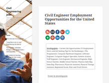 Tablet Screenshot of civil-engineering-jobs.intellego-publishing.com